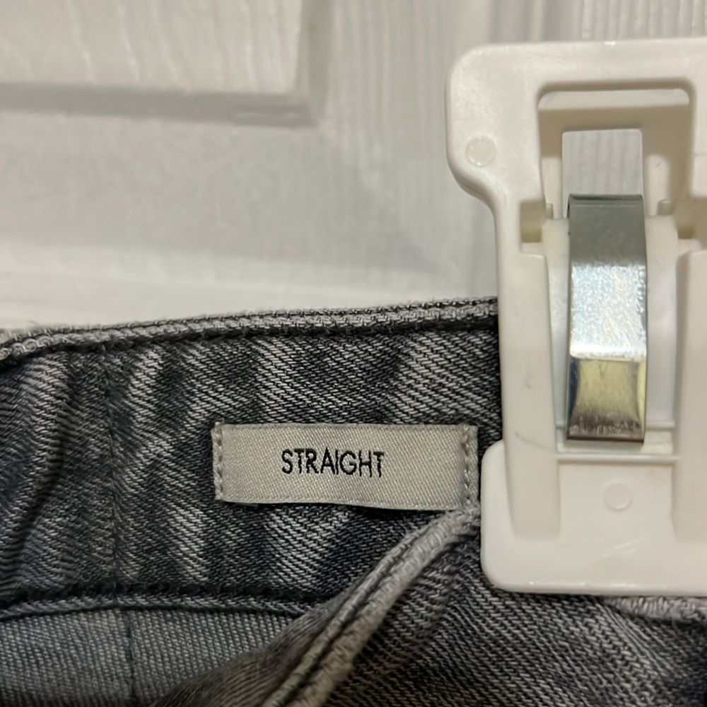 Calvin Klein Men's Dark Gray Straight Jeans - Picture 4 of 5